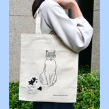 山種美術館 古径《猫》トートバッグ