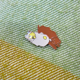 西山翠嶂《狗子》　ピンバッジ